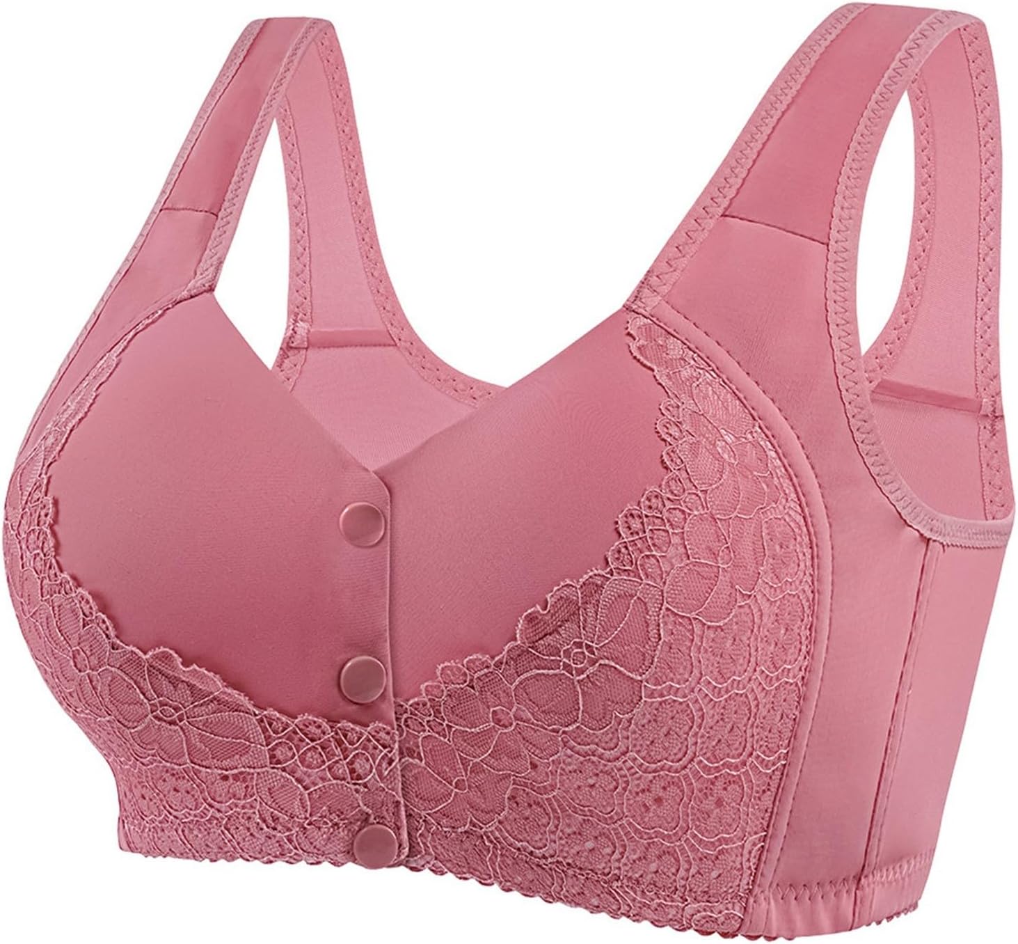 Daisy Bras for Women Full Support Breathable Bras Adjustable Elastic Bra with Strap Shoulder Skin-Friendly Bras