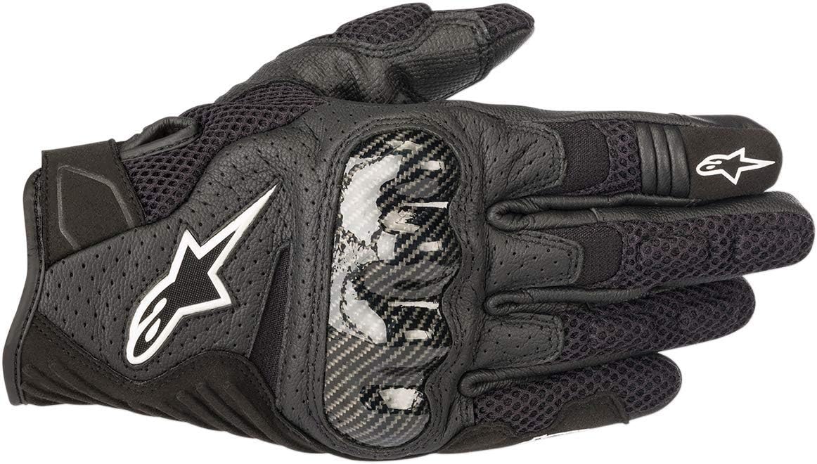 Alpinestars SMX 1 Air V2 Motorcycle Gloves Lightweight Ventilated Design Street Riding Comfort Enhanced Grip Protection