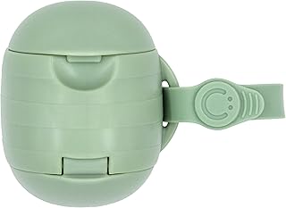 Ubbi On-The-Go Dual Pacifier Holder, Keep's Baby's Binkies Clean and Accessible, Portable for Travel, Diaper Bag Accessory Must Have for Newborns, Sage Green