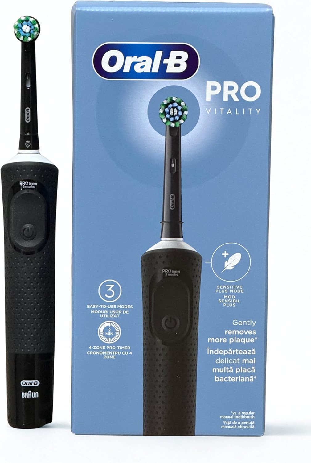 Oral-b Vitality Pro Rotating Electric Toothbrush Black