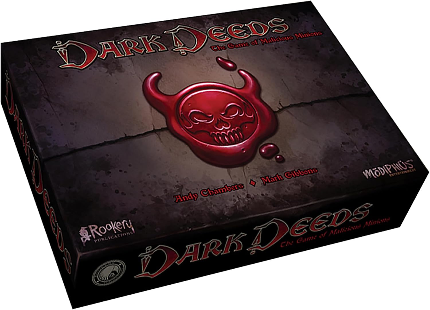 UnderControl Modiphius Dark Deeds The Game of Malicious Minions