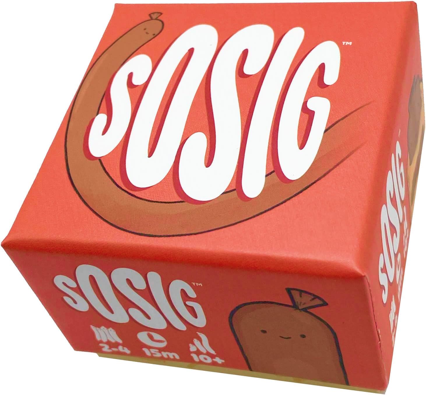 Joking Hazard Sosig Card Game - 120+ Family-Friendly Cards for Kids & Adults, Build the Tastiest Sosig with Fun & Strategy, Mystery Meat Sabotage & Goal Cards