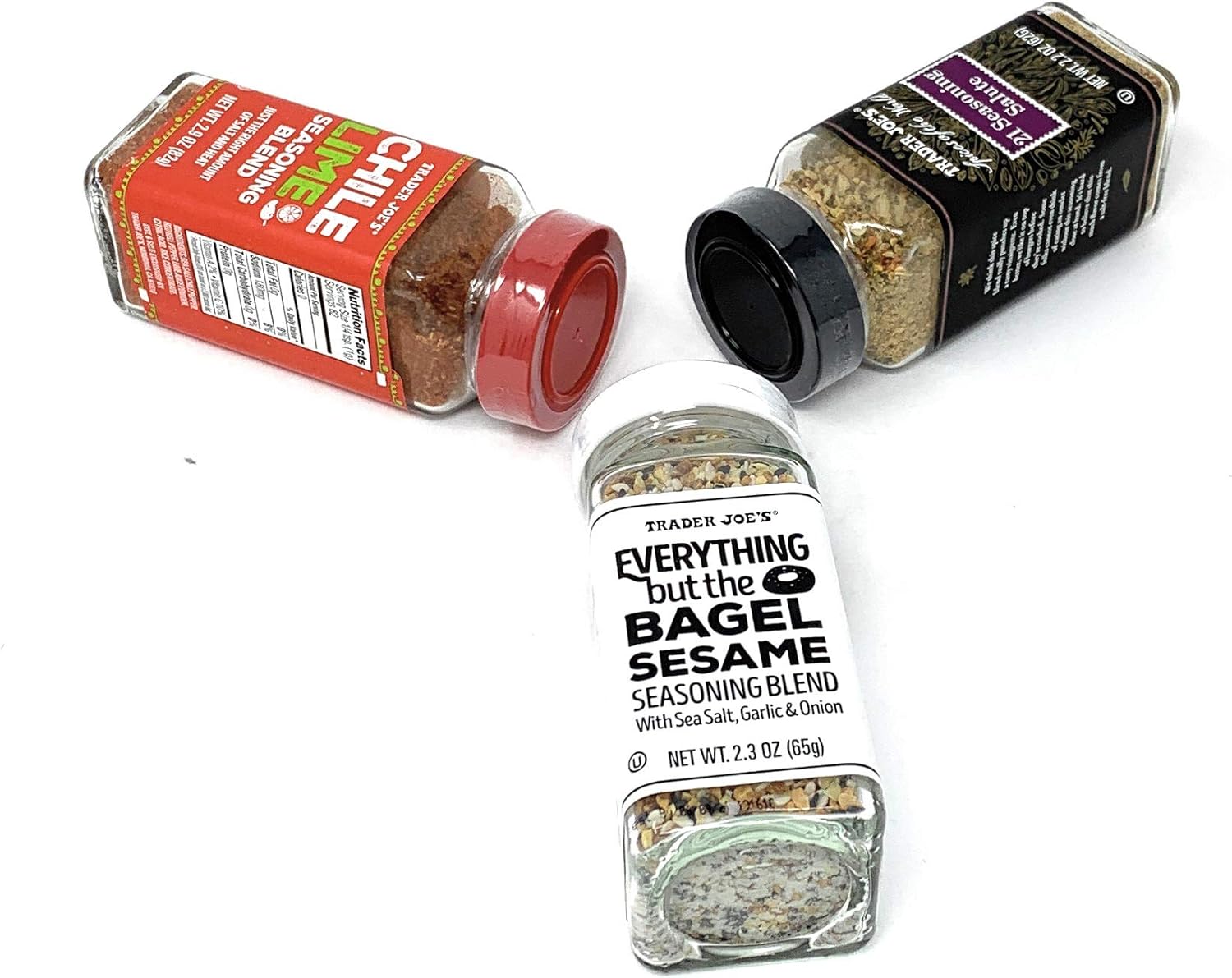 Trader Joe's Everyday Seasoning, Chile Lime, Everything but the bagel