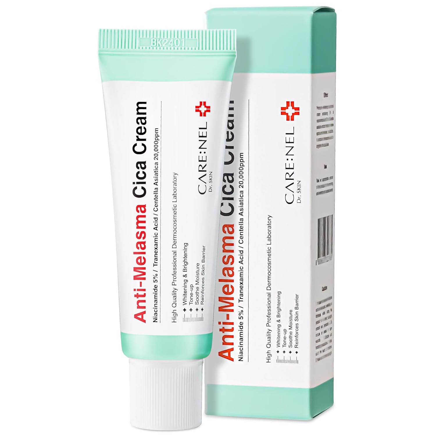 Melasma Treatment for Face Cream - Dark Spot Remover Centella Asiatica - Korean Skin Care Beauty Products 40ml/1.35 fl.oz