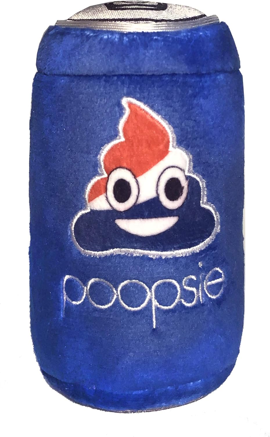 Huxley & Kent for Dogs | Poopsie Cola (Small) | Power Plush Dog Toy with Squeaker | Funny Dog Toy | Cute Dog Toy | H&K Squeaky Dog Toy