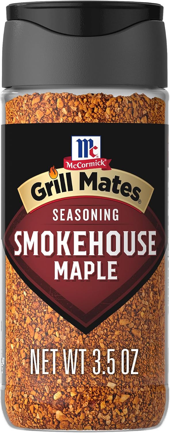 McCormick Smokehouse Maple Blend BBQ Seasoning, 3.50 oz