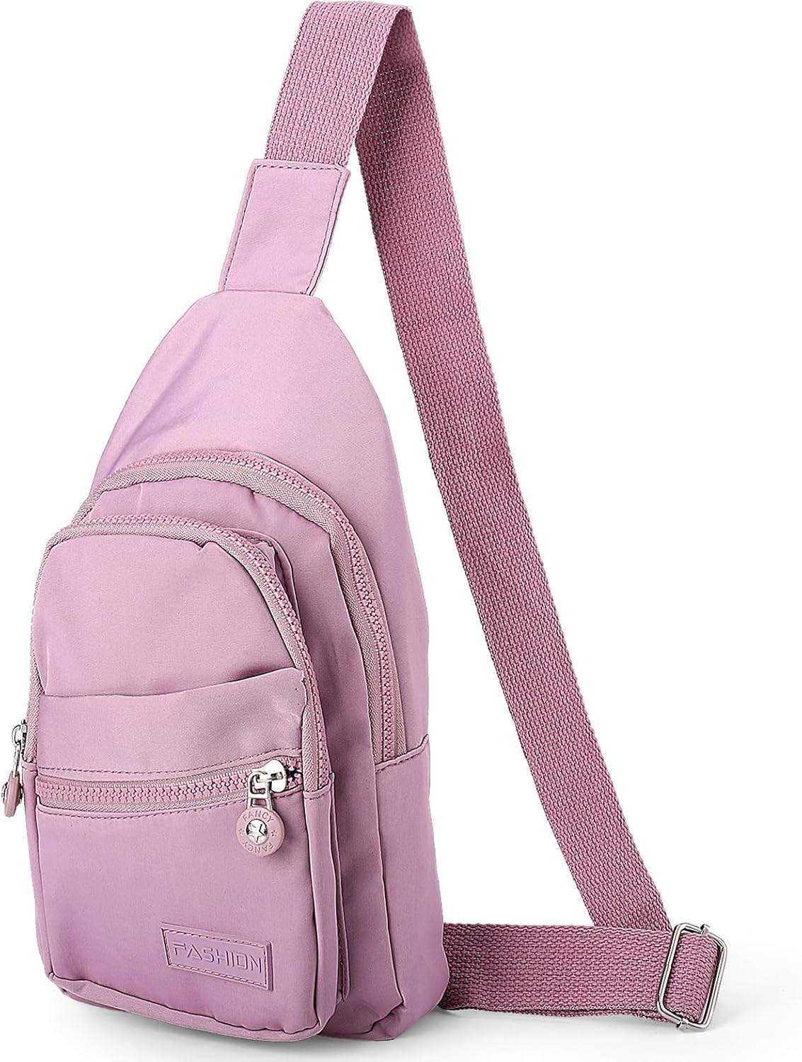 Zuimei Sling Bag Chest Bag for Women Men Waterproof Shoulder Bag Anti Theft Crossbody Bag, One Strap Small Backpack Lightweight Small Rucksack for Travel Hiking