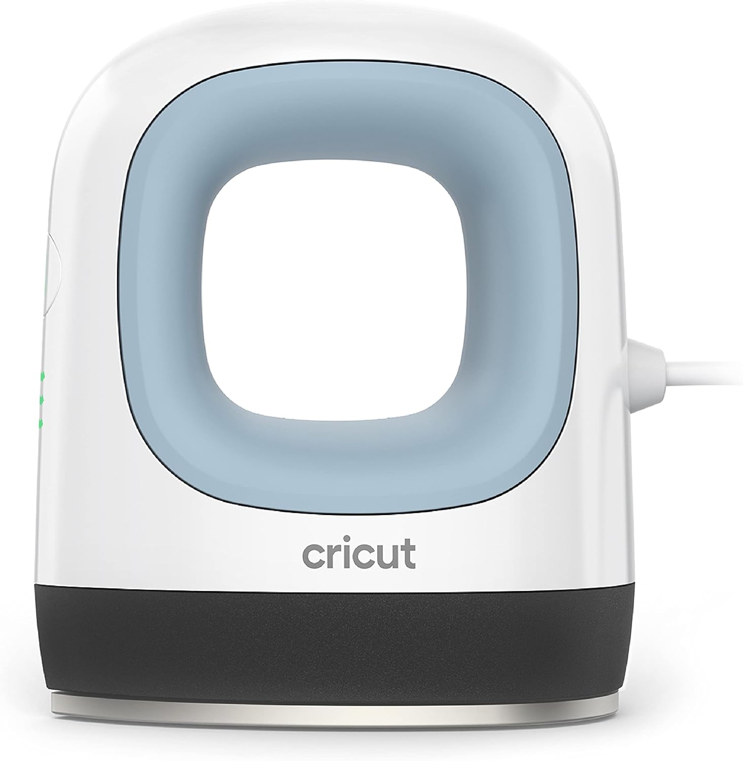 Cricut EasyPress Mini for Heat-Pressing Small Objects Like Shoes, Stuffed Animals, Hats and More, Features 3 Heat Settings & Precision Tip, Ceramic-Coated Heat Plate, Compact & Lightweight, Zen Blue