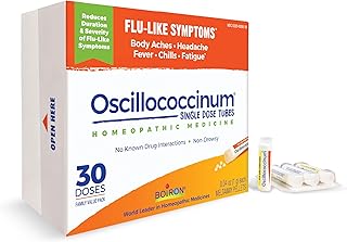 Boiron Oscillococcinum For Relief From Flu-Like Symptoms Of Body Aches, Headache, Fever, Chills, And Fatigue - 30 Count