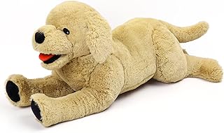 LotFancy Dog Stuffed Animals Plush, 21" Soft Cuddly Golden Retriever Plush Toys, Large Stuffed Dog, Puppy Dog Stuffed Animals, Mother's Day, Birthday, Easter Gift, for Kids, Pets, Girls