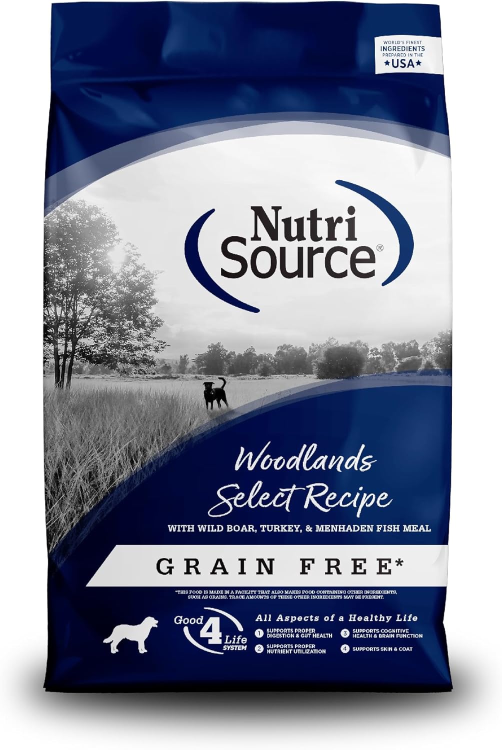Nutrisource Grain Free Woodlands Select Beef & Trout For Dogs, 5-Pound
