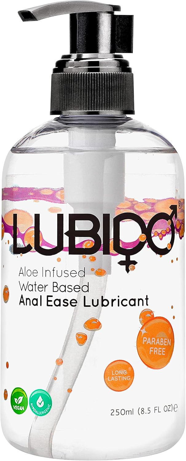 Lubido Aloe Infused Anal Ease Water Based Gel Lube - 250ml