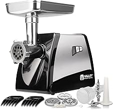 #8 Electric Meat Grinder, 575 Watts, With 2 Meat Claws and Cleaning Brush, Electric Grinder Machine, Ideal for Small-Batch Home Grinding and Sausage Making, Black