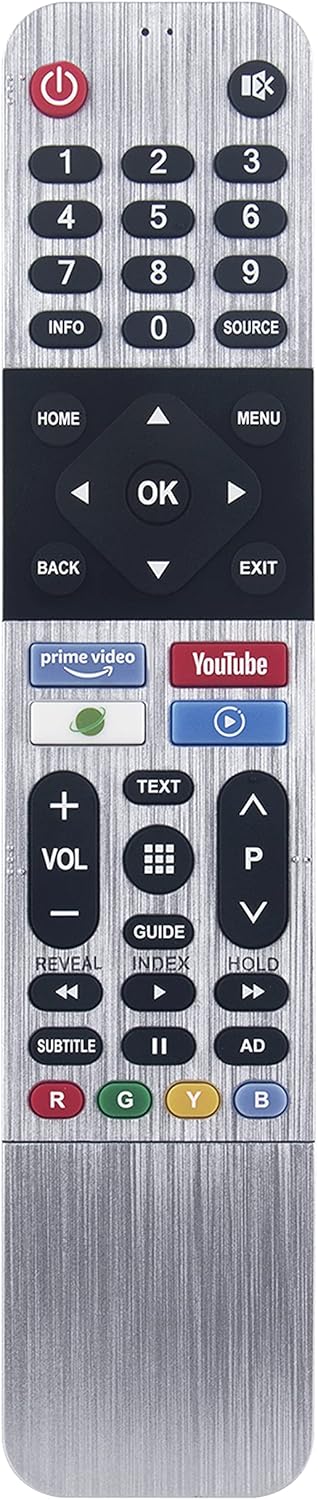 Replaced Smart Remote fit for Skyworth Android TV 32TB5000 32TB5050 40TB5000 40TB5050 43TB5000 43TB5050 43UB5500 43UB5550 43UB5560 50UB5500 50UB5550 50UB5560 55UB5500 55UB5550 55UB5560 & Coocaa S3N TV