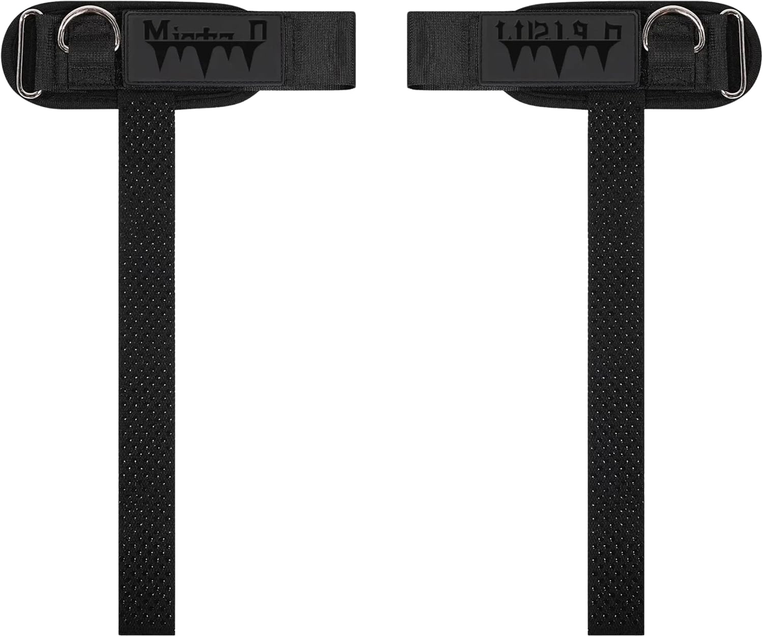 Ekkovision EKKO Weight Lifting Straps With Cuffed D Ring, Wrist Support for Men, Heavy Duty Thick Comfortable Lifting Straps, Secure Fit, Enhanced Grip, Straps for Weightlifting & Gym Training