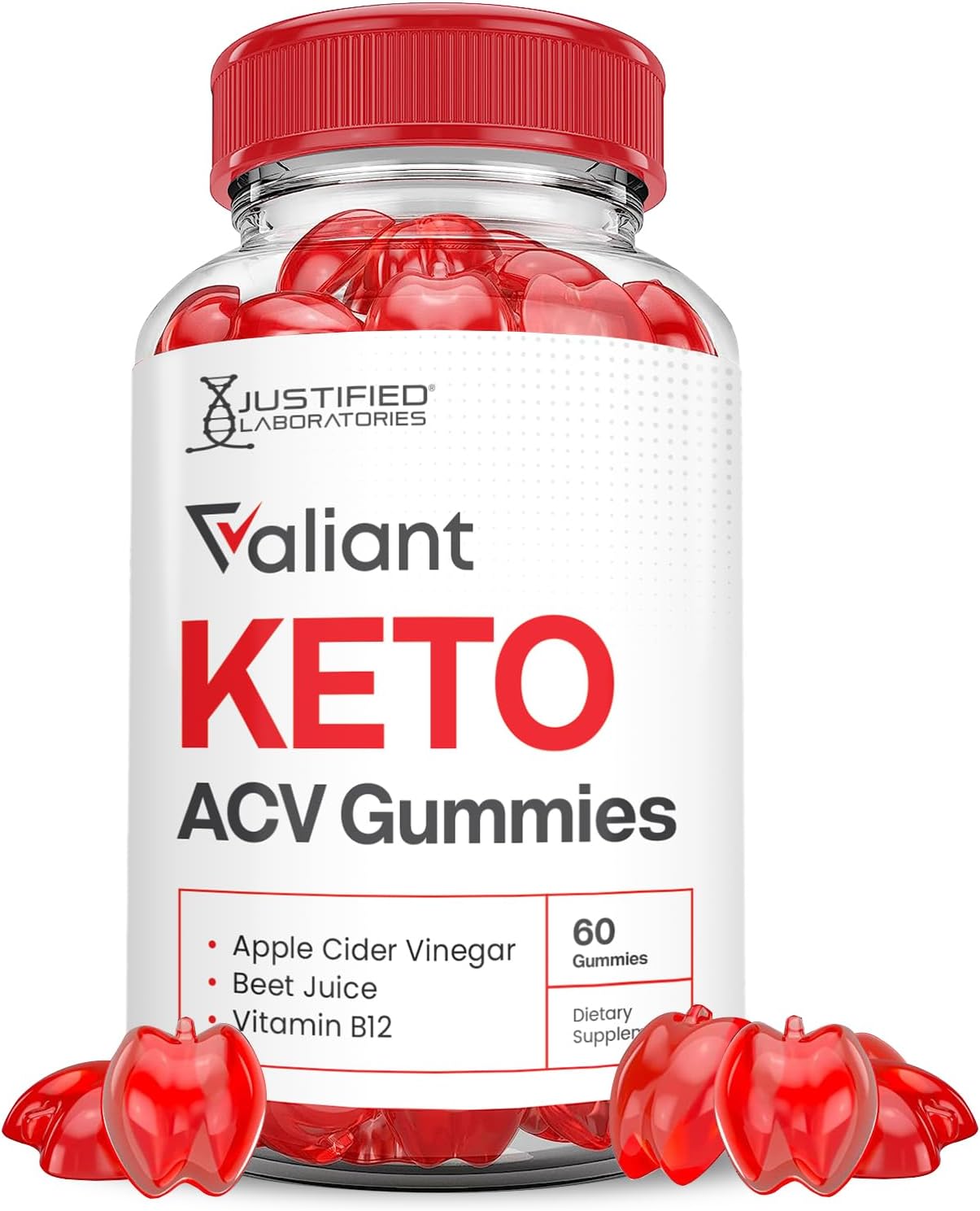 Valiant Keto ACV Gummies Advanced Formula 1000MG Valant Keto Gummies Apple Cider Vinegar Formulated with Pomegranate Beet Juice Powder B12 Vegan Non GMO 60 Gummys