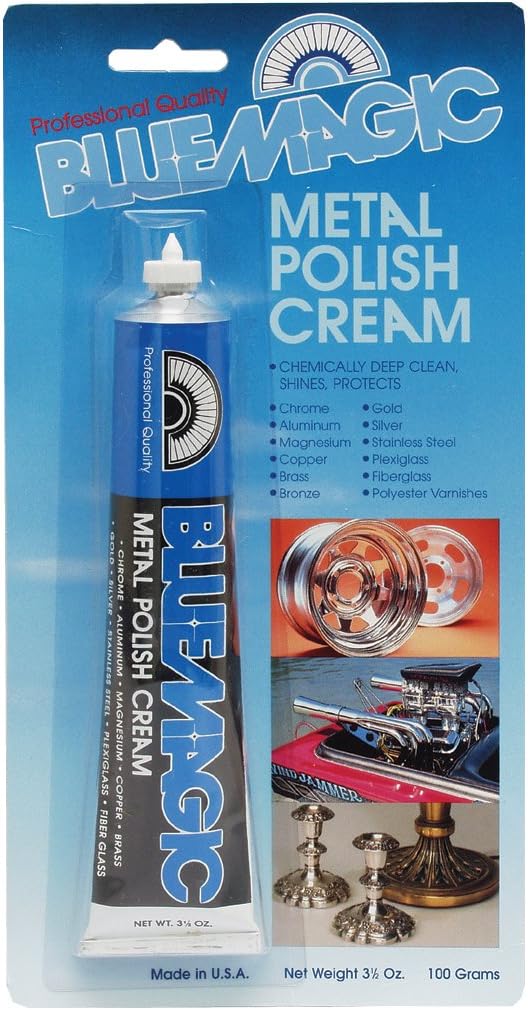 Blue Magic 300 Metal Polish Cream - 3.5 oz.