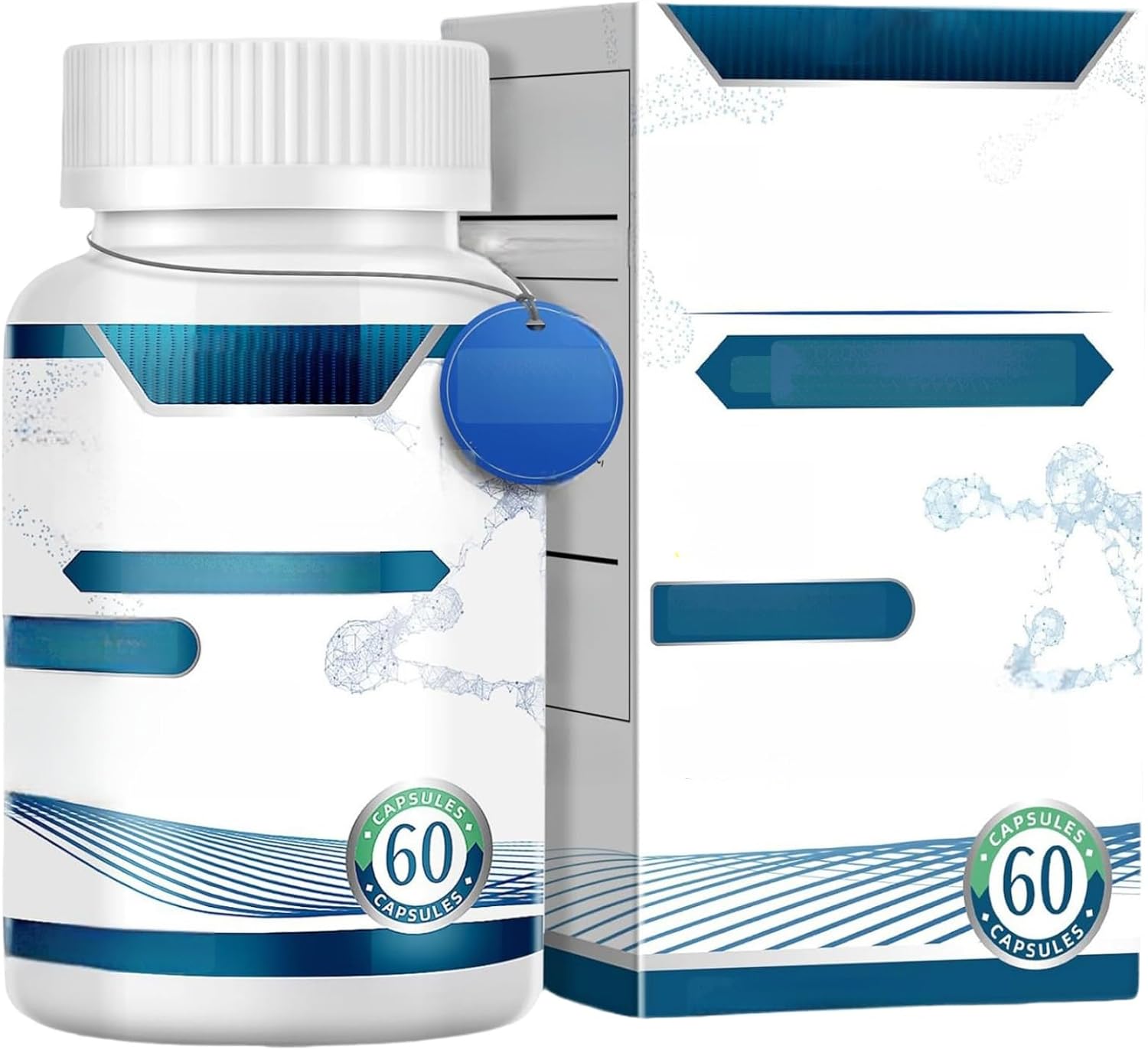 60PCS BPC 157 Pep/Tide Capsules,Mus/cle and Wor/kout Reco/Very for Skin,Oil for Skin,1000mcg