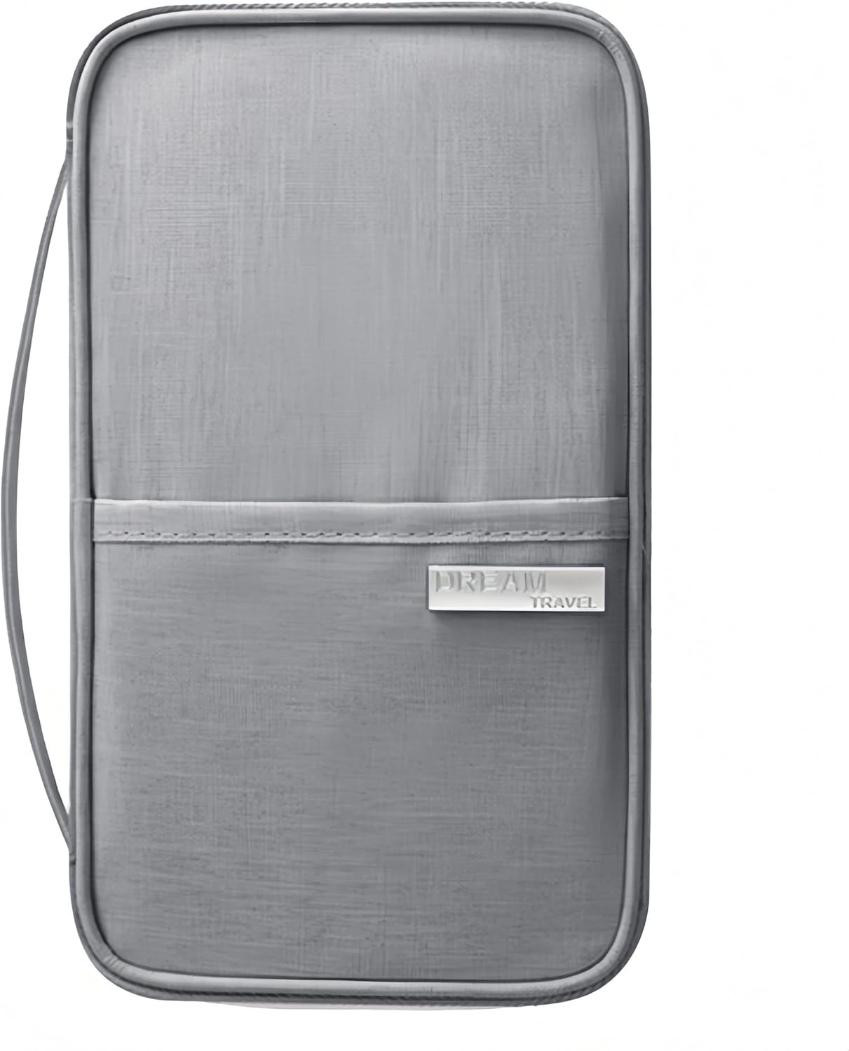 HUAZEXINX Passport Holder Travel Wallet, Family Travel Document Holder Organiser Waterproof for Women Men for Cards, Boarding Pass, ID, Money, Tickets Gray