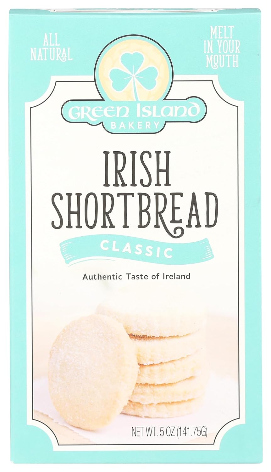 Green Island Bakery, Cookies Shortbread Irish Classic, 5 Ounce