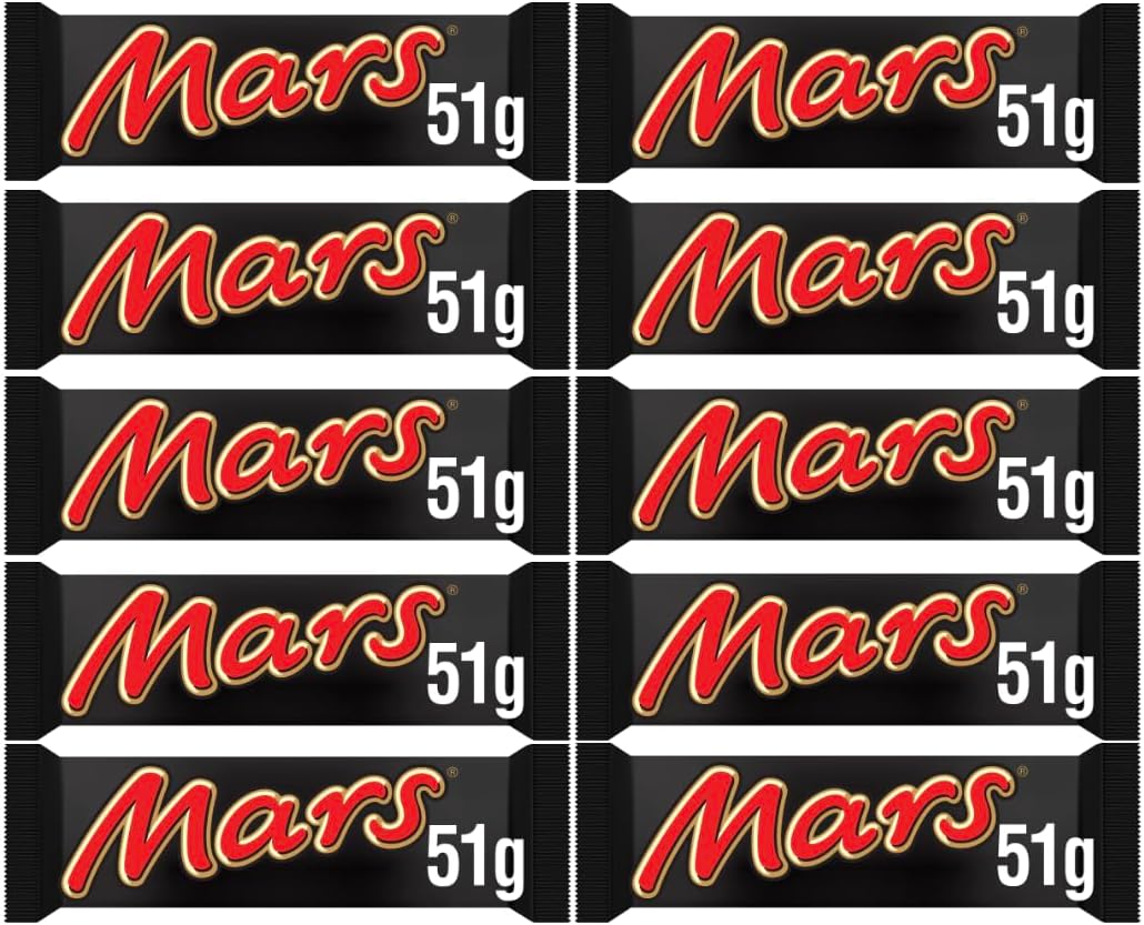 Mars Bar Chocolate Bundle Pack of 10 | 51g