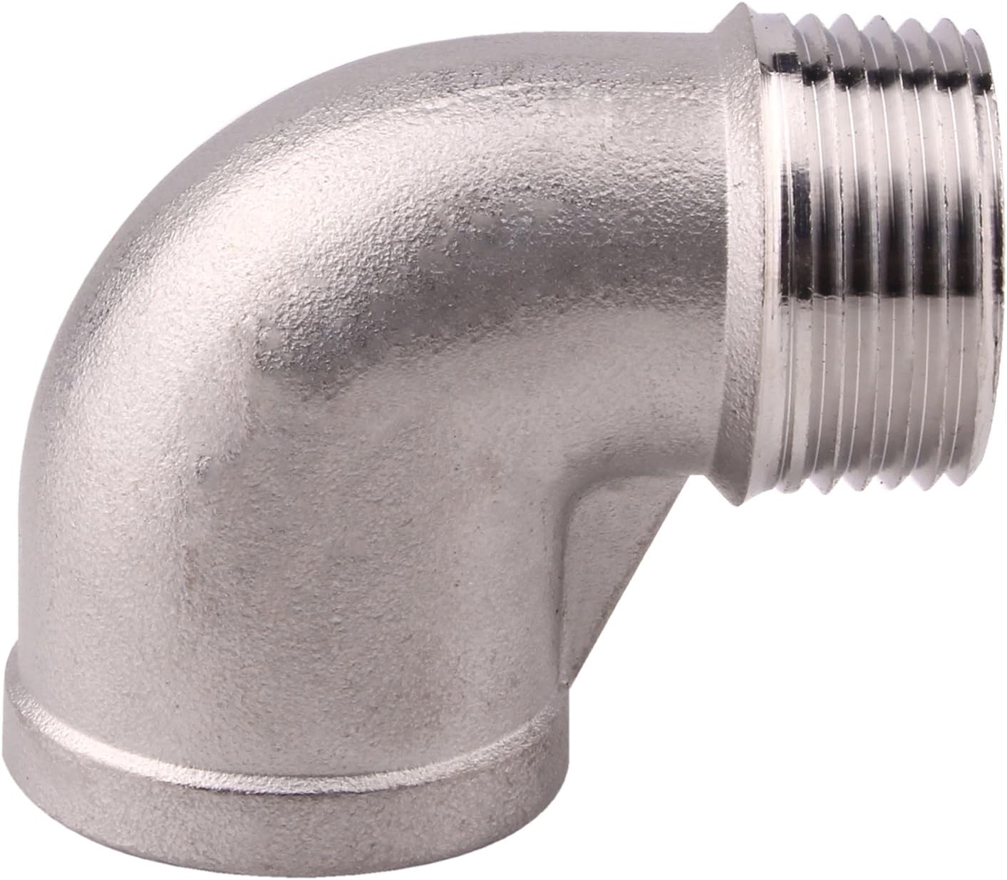 Street Elbow 90 Degree,1 Inch Male x Female NPT Thread SUS304