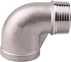 Street Elbow 90 Degree,1 Inch Male x Female NPT Thread SUS304