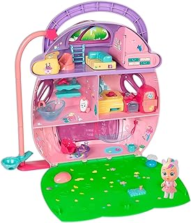 Cry Babies Magic Tears Dreamy's Mega House - 3 Stories, 25+ Accessories, Exclusive Doll, Lights and Sounds