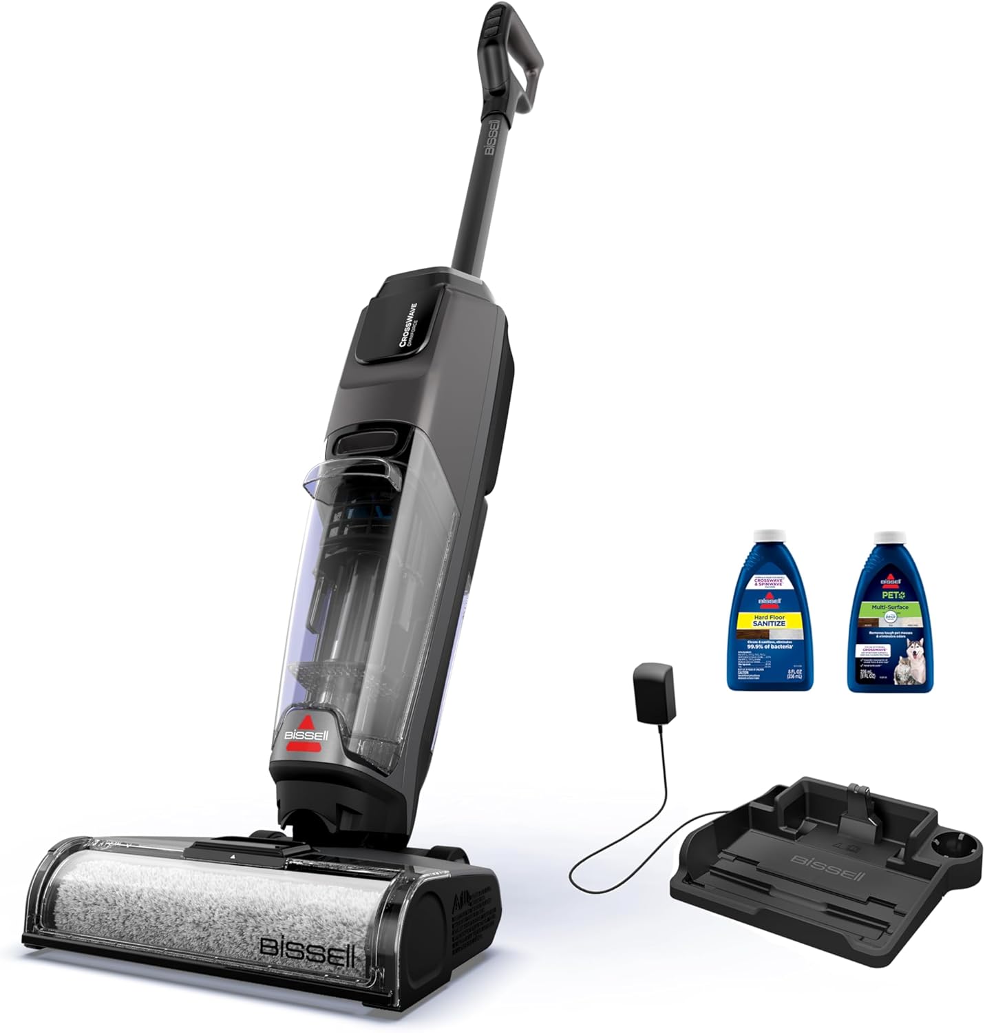 Bissell® CrossWave® OmniForce™ Cordless Multi-Surface Hard Floor Cleaner Wet Dry Vacuum with Dedicated Dry Vacuum Mode, 3882