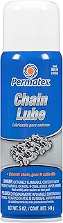 Permatex 80075 Chain Lube, 5 oz. aerosol can, Aerosol Can
