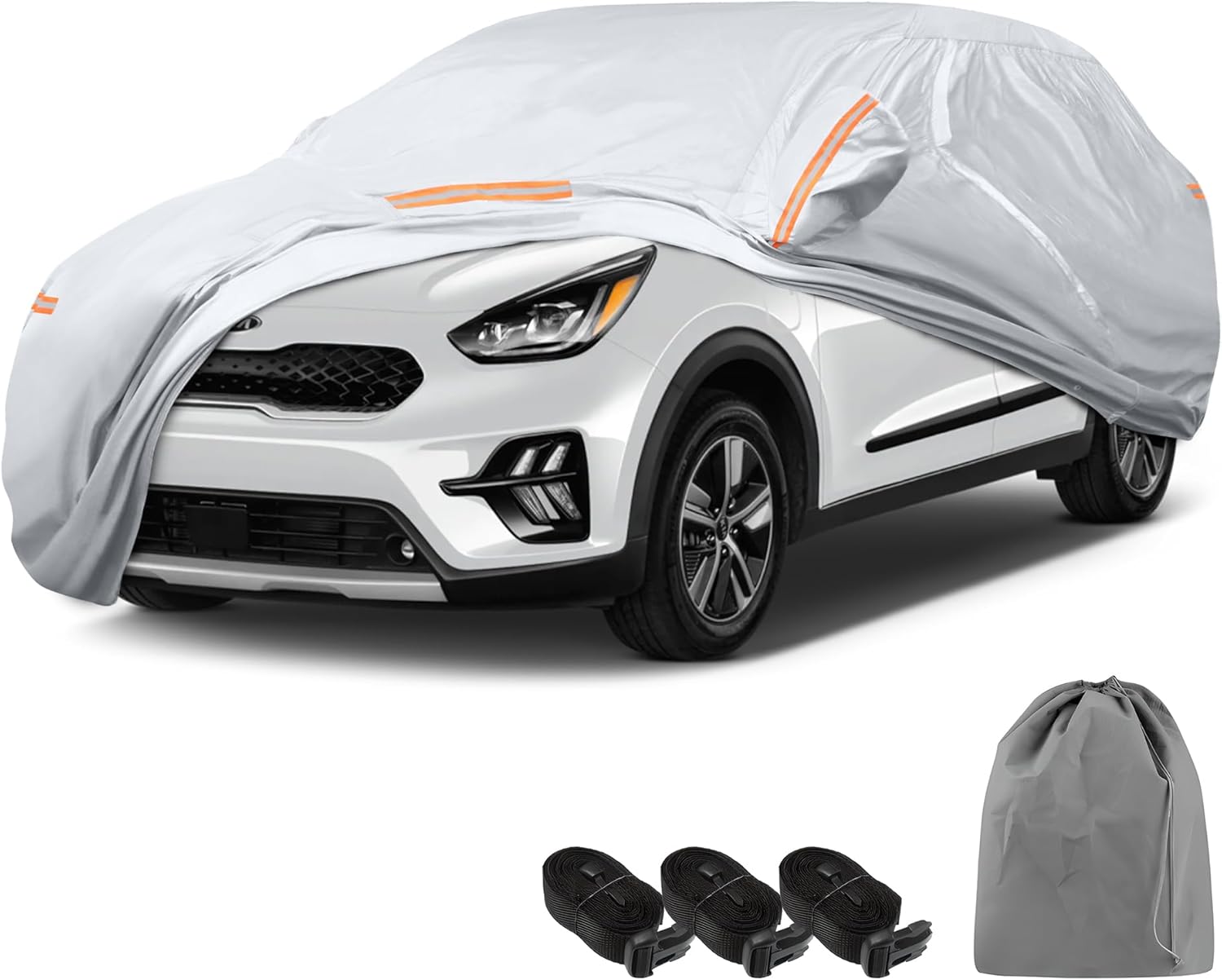 GIANT PANDA Custom Fit for Kia NIRO Car Cover,Waterproof SUV Cover with Soft Lining for Kia NIRO 2016-2025,Sun UV Protection