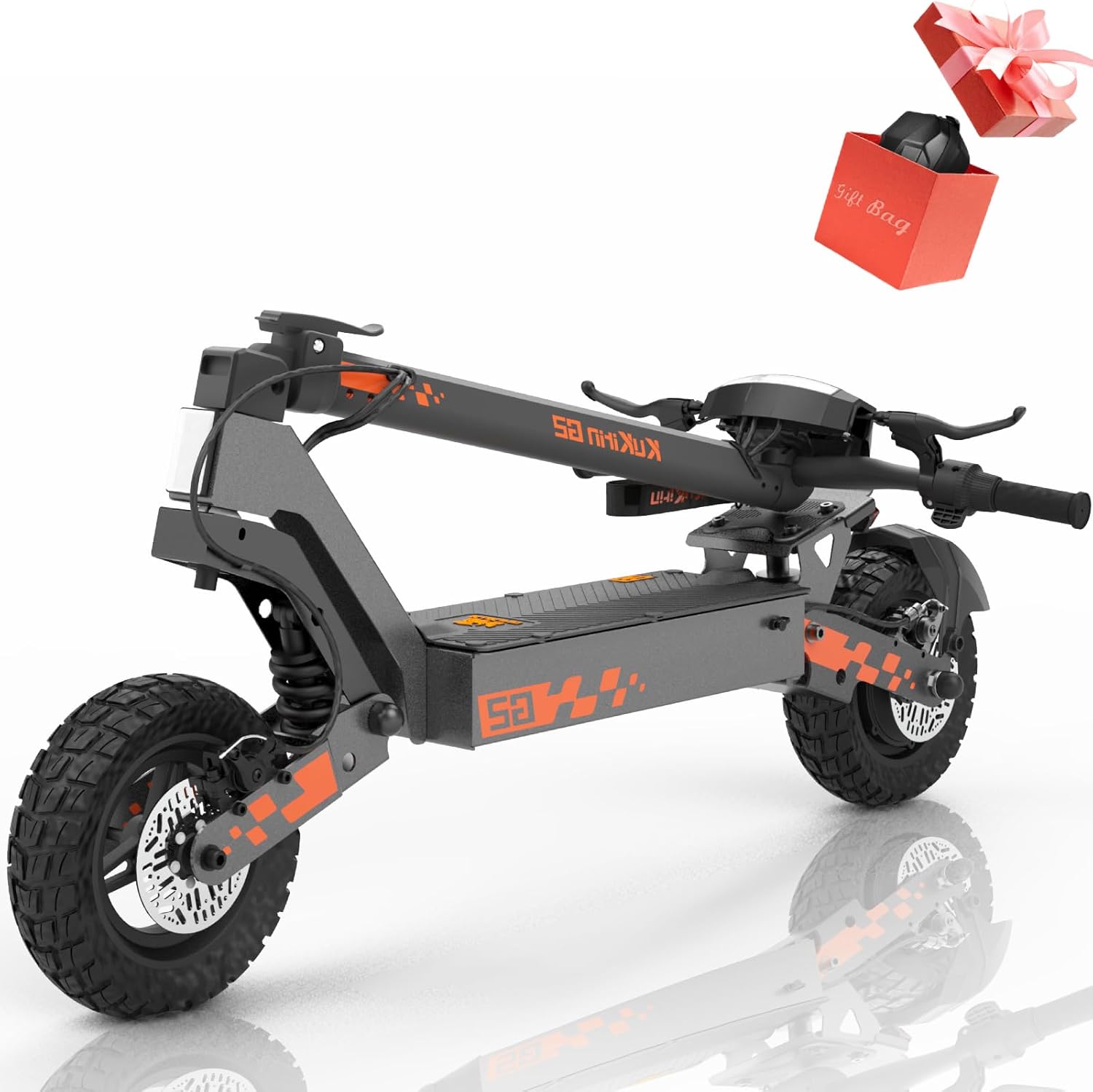 KUKIRIN G2 Master/G2 Electric Scooter, 40 Mph Max Speed & 40 Miles Max Range, 20.8Ah Powerful Battery with 10'' Off-Road Tire Foldable Electric Scooter for Adults, Teens, Load 264 Lbs