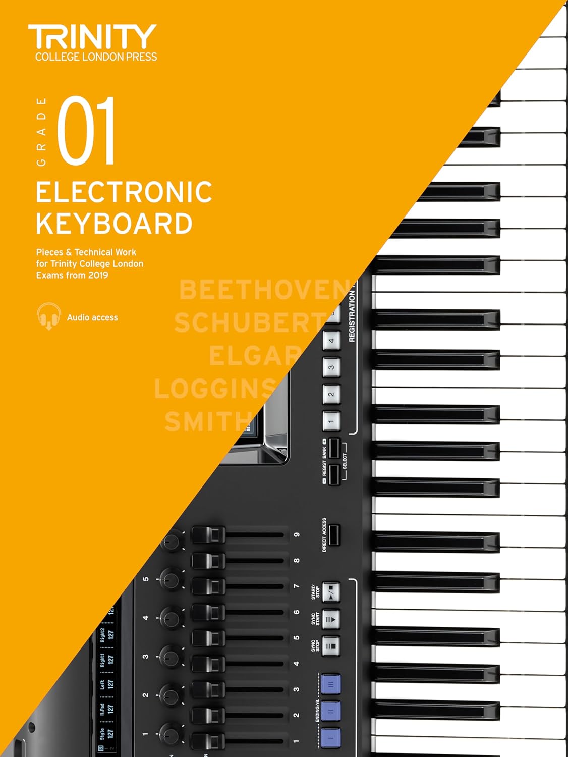 Trinity College London Electronic Keyboard Exam Pieces & Technical Work 2019-2022: Grade 1