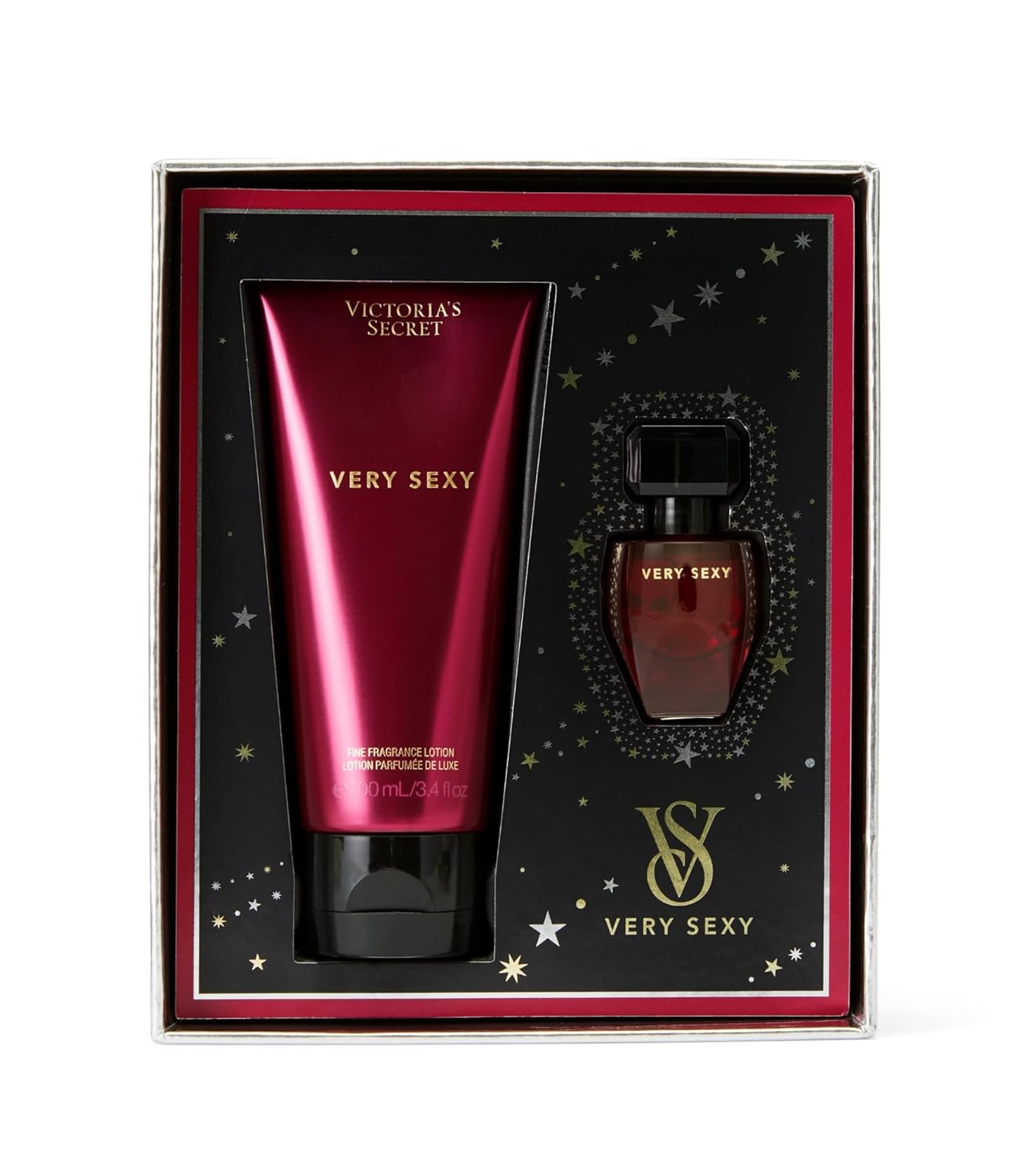 Victoria's Secret Very Sexy Mini Fragrance Duo Gift Set, Eau de Parfum & Travel Lotion