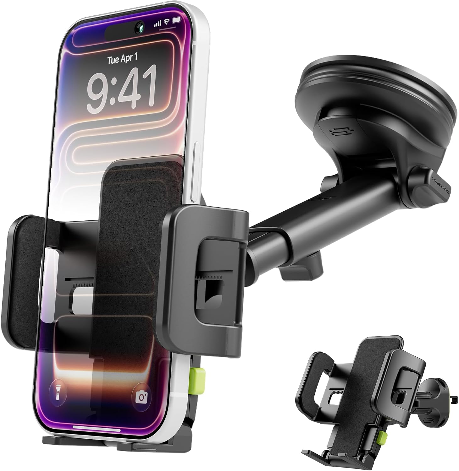 Bracketron TripGrip Car Phone Mount, Dashboard Vent & Window Phone Holder
