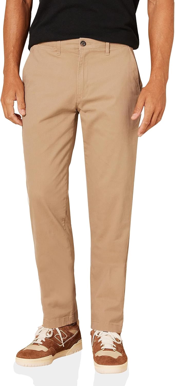 Amazon Essentials Men's Athletic-Fit Casual Stretch Chino Pant (Available in Big & Tall)
