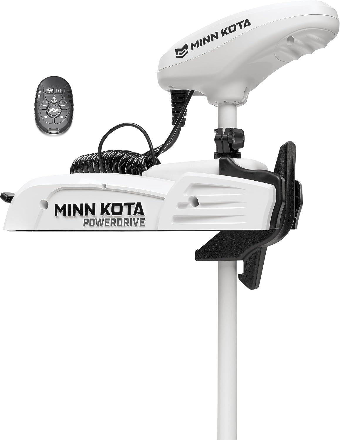 Minn Kota Riptide PowerDrive Bow-Mount Electric Trolling Motor with Micro Remote – 70 Lb. Thrust, 54 In. Shaft, Saltwater