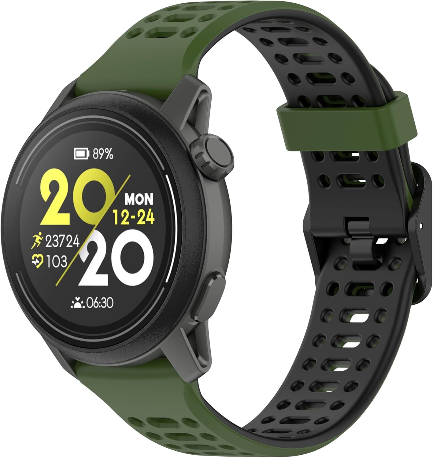 hengkang 22mm Bands Fit for COROS PACE 3 Women Men, COROS APEX 2 Pro Quick Release Durable Silicone Replacement Watch Bands Straps Wristbands Fit for COROS APEX 46MM/COROS APEX PRO