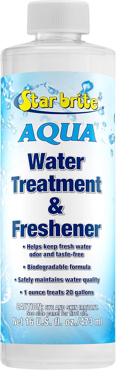 STAR BRITE Aqua Water Freshener - Treat & Maintain Superior, Fresh Tasting Drinking Water in Boats, RVs & Potable Systems