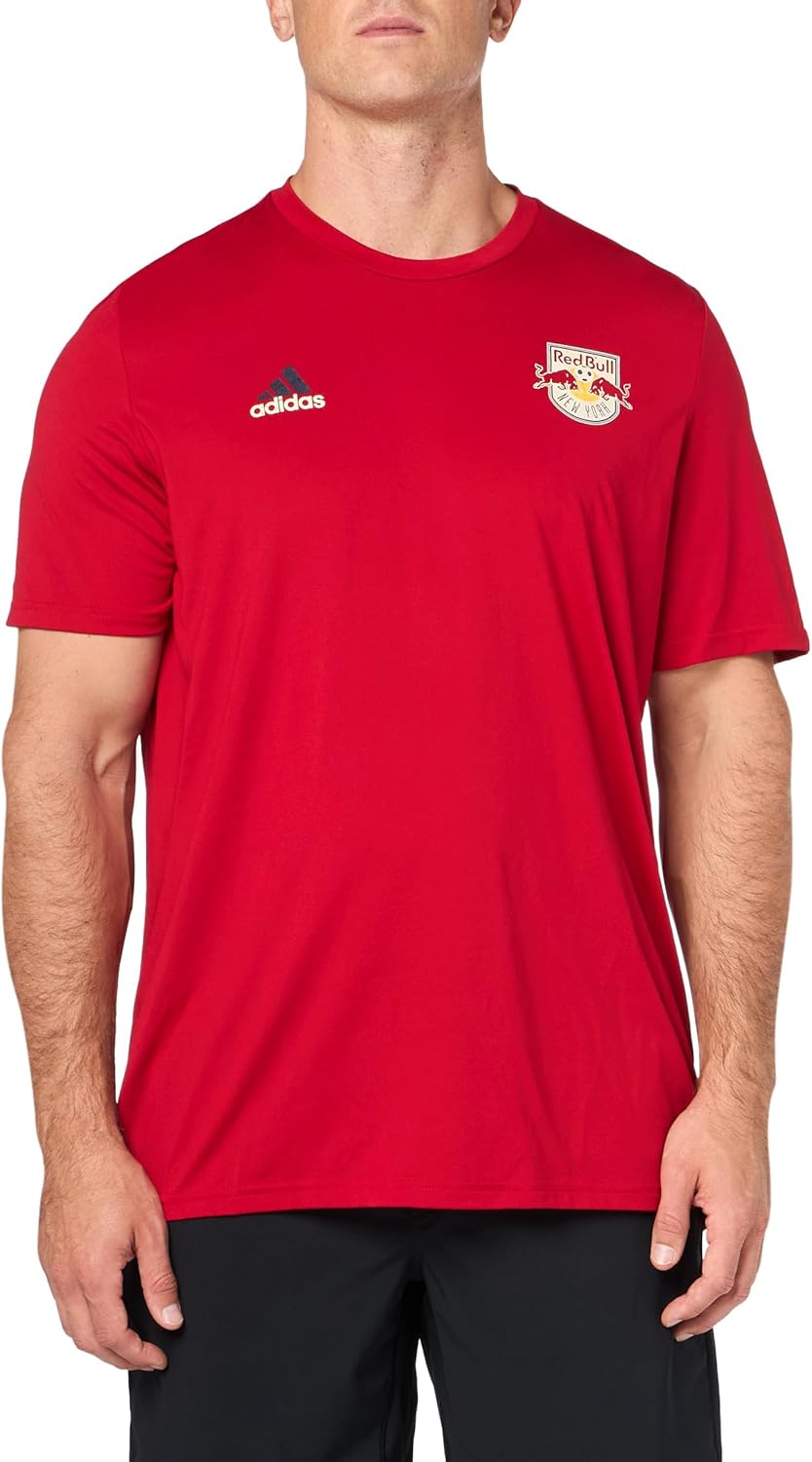 adidas Men's New York Red Bulls MLS Short Sleeve T-Shirt