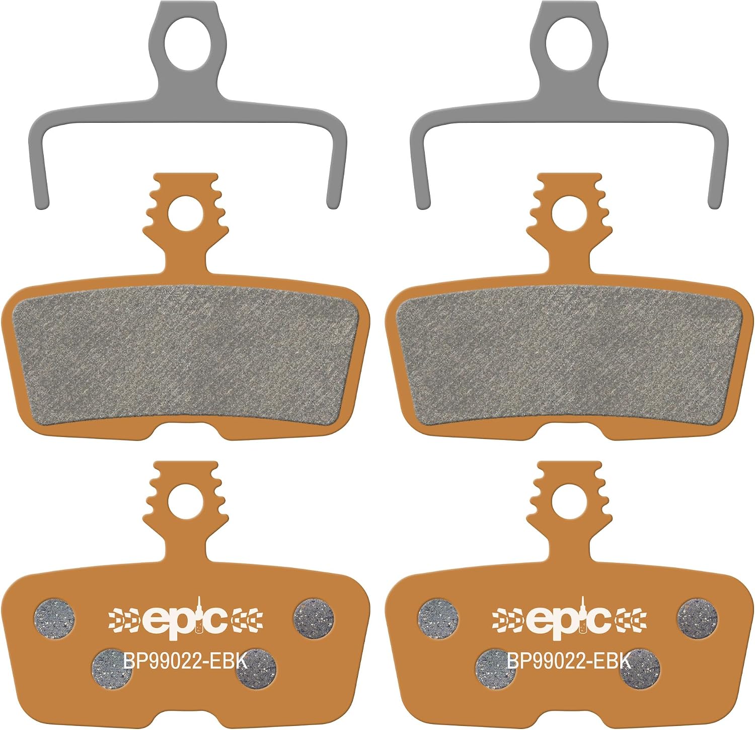 epic Disc Brake Pads for SRAM DB8, Motive, Code, Code Stealth, G2 RE & Guide RE | Organic, Sintered, Ceramic, E-Bike Options | 2 Sets