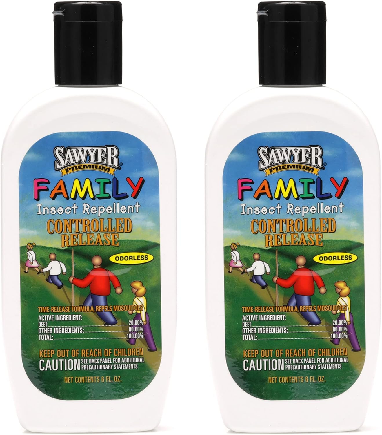 Sawyer Products 20% DEET Premium Family Insect Repellent Controlled Release