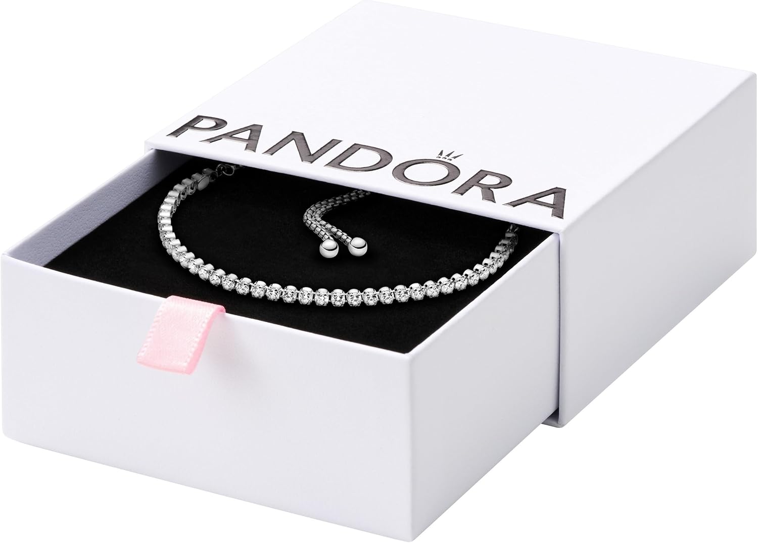 PANDORA Sparkling Slider Tennis Bracelet