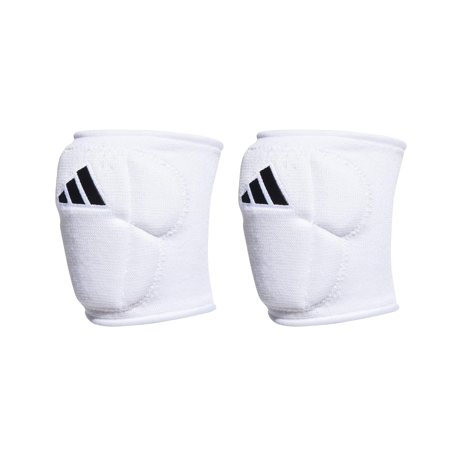 Adidas Unisex-Adult 5-Inch Volleyball Kneepads, White/Black, Large