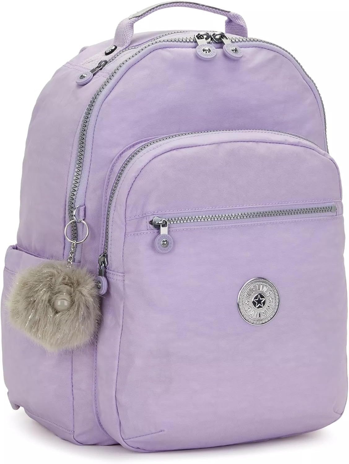 Kipling Women's Seoul 15" Laptop Backpack, Durable, Roomy with Padded Shoulder Straps, Built-In Protective Sleeve