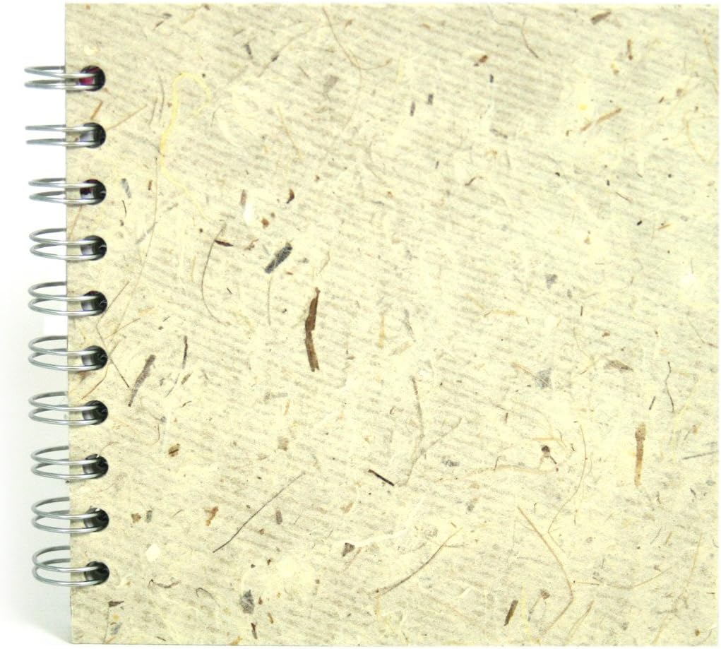 6x6 Posh Banana Pig White Paper Sketchbook - Natural