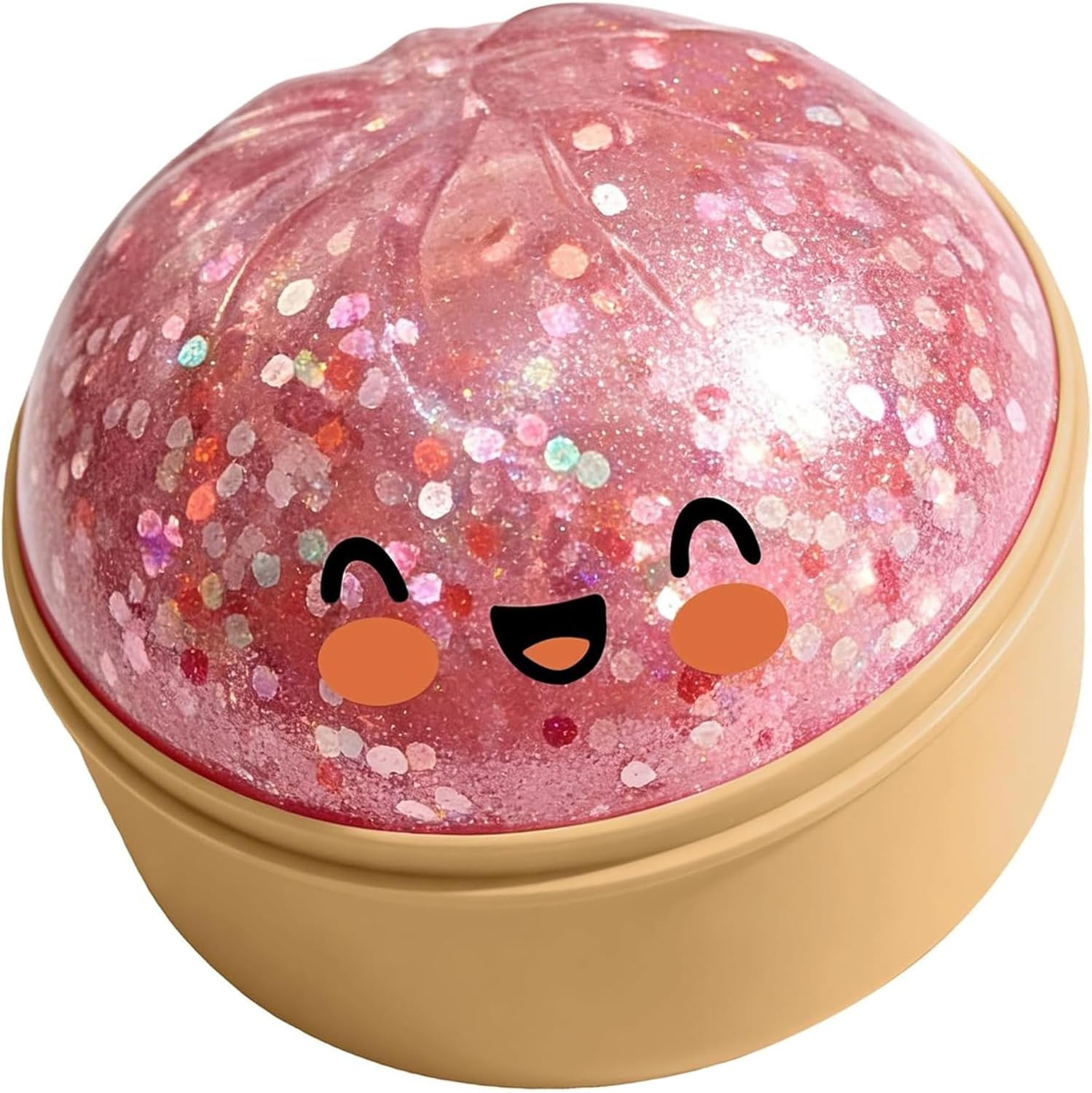 Giant Dumpling Squishys - Colorful Dumpling Stress Fidget, Squishys Dumplings Toy Giant Mystery, Cute Soft Glitter Calming For Relaxation Home Office (C)