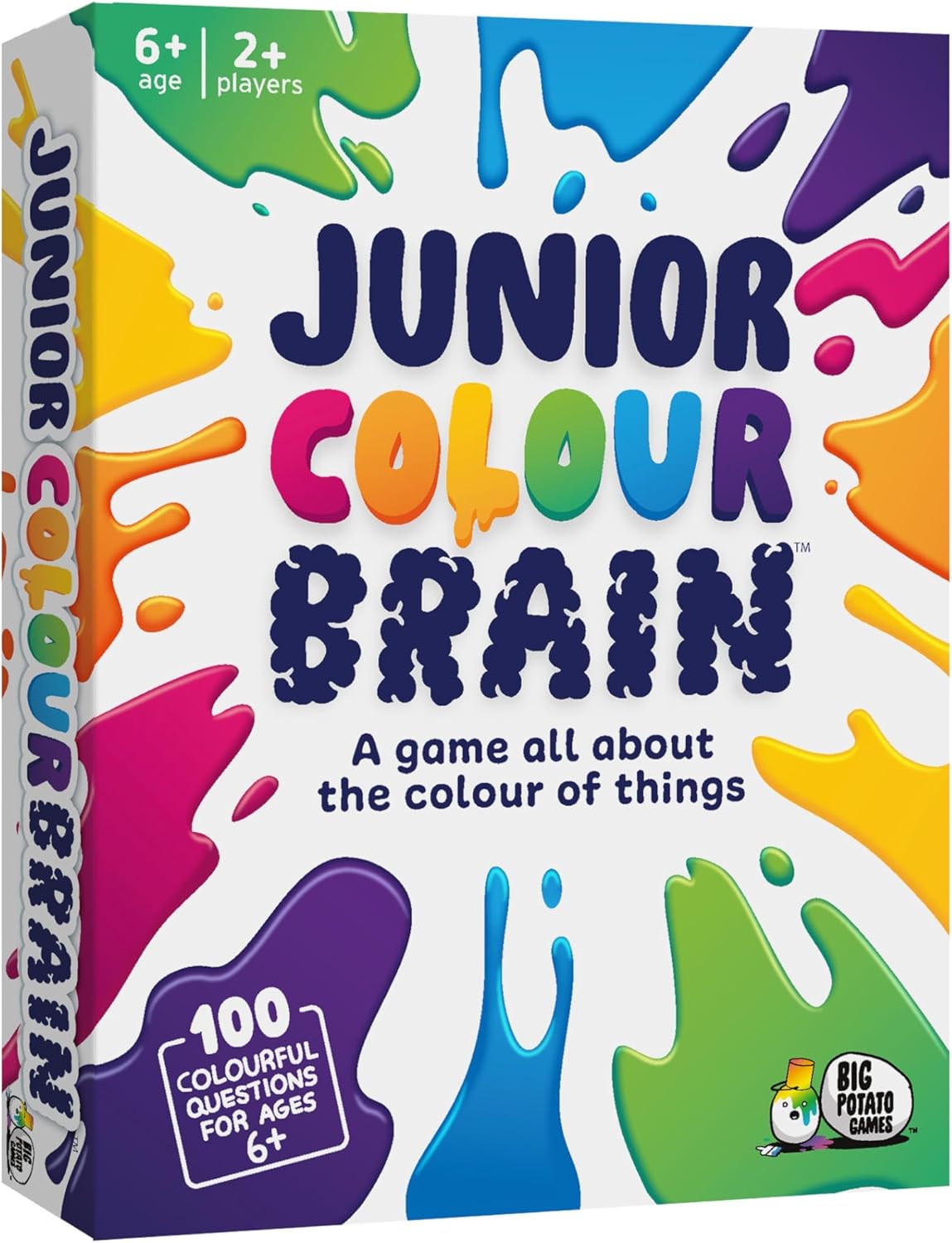 Junior Colourbrain Board Game: Ultimate Game for Families Fun for Kids and Adults Multicoloured, Fun Board Game for Families