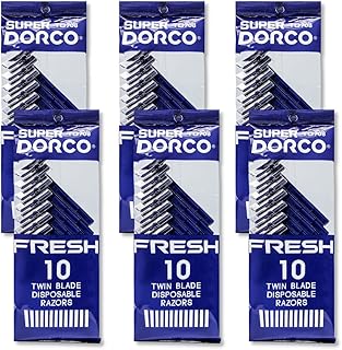 Dorco Fresh Twin Blade Disposable Razors (6 packs) | Father's Day Gifts