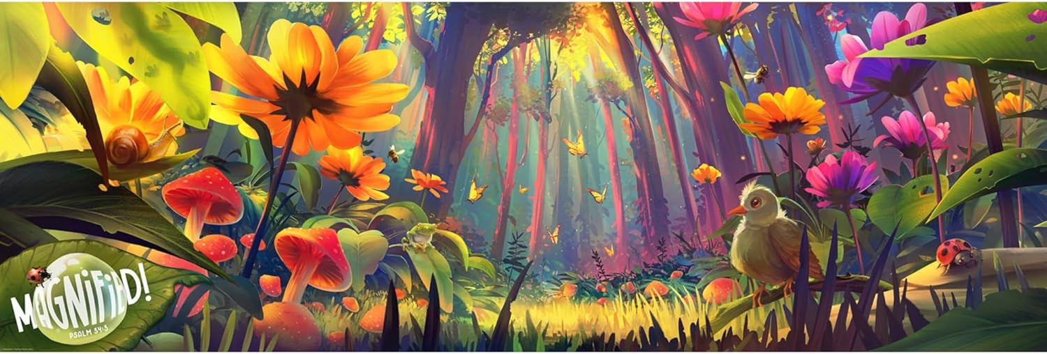 Lifeway Kids VBS 2025 Magnified! Super Duper Sized Backdrop